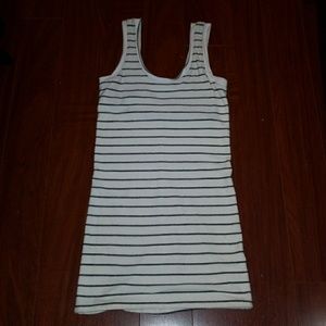 Dolan white and black tank dress